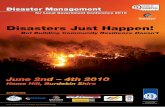 Disaster Management - PreventionWeb · 2011. 4. 6. · 11:15am – 12:30pm Stream 1 – Disaster Management Planning & Policy Disaster management policy has undergone significant