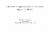 Modern Cryptography Concepts: Hype or Hope...• Problem: You want to make n backups of a secret S – You want to retrieve S in case you forget it – But you’re afraid some of