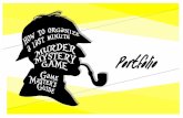 Portfolio - eila.univ-paris-diderot.fr · 2 Context The product The “How to organize a last minute murder mystery game” game master’s guide is addressed to people who want to