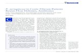 P. aeruginosa in Cystic Fibrosis Patients Resists Host ...comenius.susqu.edu/biol/312/p. aeruginosa in cystic...P. aeruginosa in Cystic Fibrosis Patients Resists Host Defenses, Antibiotics