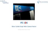 PE 1O6 - Ecsel Ju 1 PART 1 … · PE 1O6 Silicon Carbide Single Wafer Epitaxial Reactor Danilo Crippa, Director Innovation, LPE S.p.A.