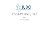 Covid-19 Safety Plan - revolutioniseSPORT...Hygiene Protocols during training Common greeting (rei) at the start of the session is not done in the traditional way (a line), but from