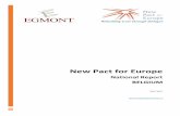 New New Pact for Europe · 2017. 5. 9. · New Pact for Europe - National Report - BELGIUM NEW PACT FOR EUROPE – Rebuilding trust through dialogue Project description Launched in