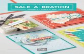 NEW THIS YEAR: $100 REWARDS! SEE INSIDE SALE A BRATION · When you buy the products to make these projects (see list), you’ll spend enough to qualify for a free Sale-A-Bration item—like