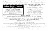Meeting Notice - vietnamvetschapter324.com · 2015. 7. 1. · Allied Veterans Meeting Update – Kent Draper Fund Raising ... eventually led to ridding the market of a pregnancy drug