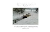 Hüdroloogiline aastaraamat Hydrological yearbook 2009 · Jõgede ja järvede reziim 2008/2009 aastal Eesti jõgede äravoolutingimuste sesoonseid muutusi käsitletakse hüdroloogiliste