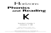 Phonics€¦ · Horizons Kindergarten Phonics and Reading. vest. van. vet. va va. ve. ve. vi. vi. vi. vo. vo. vu. Permission to print copies of this PDF is given only to those who
