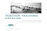 Function PSC TEACHER TRAINING CATALOG€¦ · OFFICIAL PSC TEACHER TRAINING FACILITY info@functionaz.com 480.815.2055 1 Function PSC TEACHER TRAINING CATALOG 2018-2019 CLASSES AND