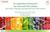 EU Legislative Framework for Food and Plant Safetyseminarioprocitrus.org/ponencias/diamiercoles/2-freshfel... · 2019. 4. 15. · from production down to retail Membership driven