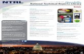National Technical Reports Library Newsletter - Biofuelspage 1 ational echnical eport irar Newsletter volume 7 • number 12 • June 15th, 2015 Newsletter National Technical Reports