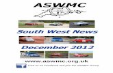 South West News December 2012 - ASWMC · As many of you are aware, the ASWMC has been preoccupied in 2012 with safeguarding the Westcountry Rescue service (WCR) and several committee