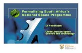 [southafrica]Formalising South Africa's National Space ... · Microsoft PowerPoint - [southafrica]Formalising South Africa's National Space Programme.PPT Author: wickrama Created
