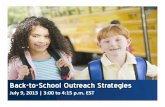 BTS Webinar Slides - InsureKidsNow.gov...2013/07/09  · Social media sample posts for community partners and school districts Drop-in article or email template for community partners