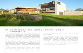 COOPERS BEACH HOUSE / DORRINGTON€¦ · This beach retreat in Far North New Zealand is a contemporary design that addresses modern issues. For example, the ﬂat, suburban neighborhood