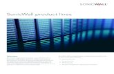 SonicWall product lines - Drive Control Corporation · SonicWall SuperMassive series The SonicWall SuperMassive 9000 series NGFW platform is designed to deliver scalability, reliability