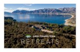 RETREATS - Lake Hawea View · Lake Hawea View is rich in bird song and surrounded by thick stretches of native flora. The surrounding lawn makes for the perfect yoga and meditation