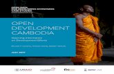 OPEN DEVELOPMENT CAMBODIA - odimpact.org · in Cambodia’s political institutions that constrain its economic, social, and cultural development. These include a growing opacity in