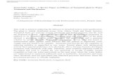Tamarindus indica. - A Review Paper on Efficacy of ...€¦ · - A Review Paper on Efficac y of Tamarind plant in Water Treatment and Purification Aliyu isa (1) Maina Mohammed Idris