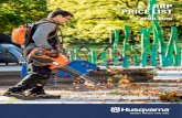 RRP PRICE LIST - Albany Mowers & Machinery - Husqvarna ...albanymowers.co.nz/files/Husqvarna-PriceList_RRP_2016.pdf · 3 HUSQVARNA PRICE LIST 2016 All prices effective 1st April 2016