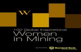 100 Global Inspirational Women in Mining · Jodie Gray 45 Louise Grondin 46 Vanessa Guthrie 47 Reinet Harbidge 49 Cornelia Holtzhausen 50 Jennifer Hooper 51 Harriett Hunnable 52 Michelle