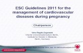 CVD during Pregnancy slides - European Society of Cardiology · stroke before pregnancy or arrhythmia). Baseline NY HA functional class > Il or cyanosis. Left heart obstruction