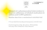 «Impact of a pharmaceutical intervention to improve ...22e7032d-1b5c-4d72-b1f6-a7367a5e0… · «Impact of a pharmaceutical intervention to improve adherence of inhaled medication