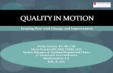 QUALITY IN MOTION€¦ · Dager WE, Branch JM, King JH, White RH, Quan RS, Musallam NA, Albertson TE. Optimization of Inpatient Warfarin Therapy: Impact of Daily Consultation by a