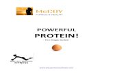 Protein – The Magic Bullet - Warrior Woman Fitness€¦ · Whey protein remains the most popular choice, with a biological value (BV) of 104. It also scores highest on the Protein
