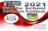 UFCC – Middle School Curriculum Handbook 2021€¦ · UFCC – Middle School Curriculum Handbook 2021 Page | 1 CONTENTS. Introduction 2 . The Middle School Curriculum 3-5 . Steps
