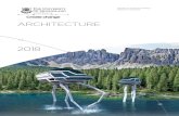 ARCHITECTURE · Master of Architecture Two-year degree The Master of Architecture degree prepares you to enter an exciting and thriving profession, with an ever-growing demand for