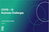 COVID 19 Business Challenges - For Irish Business - IBEC · Business Challenges An Ibec Research Update ... Responses provided by Human Resource directors from 440 companies on March