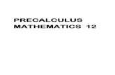 PRECALCULUS MATHEMATICS 12smacken.weebly.com/.../pc12_logarithmic_and_exponential_functions.pdf · Solving equations and inequalities algebraically and graphically . • 183 PROBLEMS.