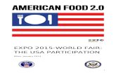 files.amcham.itfiles.amcham.it/.../USA_pavilion_at_Expo_2015_at_a_Glance_TW…  · Web viewExpo 2015 will be the largest global and universal exhibition held in Milan from May 1st