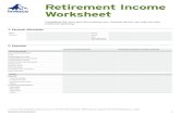 Retirement Income Worksheet - Invesco Retirement Income Worksheet 1 Retirement Income Worksheet Completing