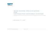 2018 DESIGN SPECIFICATION FOR DISTRIBUTED ANTENNA …€¦ · MCF 2018 DAS Design Specification_ Page 10 of 84 1 PURPOSE Distributed Antenna Systems (DAS) are used to provide enhanced