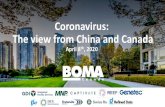 Coronavirus: The view from China and Canadabomacanada.ca/wp-content/uploads/2020/04/2020.04.08-Coronaviru… · All tenant must complete the “business resumption" application for