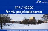 FP7 / H2020 for AU projektøkonomer€¦ · n/funding/reference_docs.html FP7/H2020 projektadministration, Aarhus 30. nov. 2016 - Jesper & Morten & Grethe - Forskningsstøtteenheden