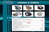 Casters & Wheels Catalog · • Bearing Dust Cover Seals or Thread Guards: Assist in protecting the bearings around the raceway (Dust Cover Seals) or the caster bearings (Thread Guard)