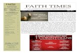 201105 May eFaith Times v00 - faithaledo.com€¦ · Page 2 FAITH TIMES Fun and Fellowship at Faith During the Month of May there are several Fellowship opportunities for our faith