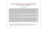 Etienne Wenger March 2004 - learning historieslearninghistories.net/documents/learning for a small planet.pdf · Etienne Wenger March 2004 Learning for a small planet is a unique