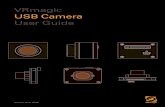 VRmagic USB Camera User Guide€¦ · 2 Overview 2.1 Camera Models Single-Sensor Cameras VRm(F)C-X Single-sensor cameras are equipped with one image sensor. The sensor board is mounted