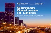 in cooperation with German Business in China€¦ · China remains a significant market for German companies, but the momentum of recent years has diminished. Industry forecasts for