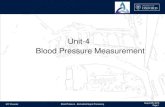 Unit-4 Blood Pressure Measurement - rmd.ac.in Materials/5/BBI/unit4.pdf · Unit-4 Blood Pressure Measurement August 26, 2019 Blood Pressure - Biomedical Signal Processing Page 1.