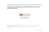 Travel & Expense Reimbursement Handbook€¦ · 1.2 Expense Reimbursement Claim Requirements Expense Reimbursements for employees of the University of Calgary be submitted using the