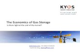 The Economics of Gas Storage - KYOS€¦ · The Economics of Gas Storage Is there light at the end of the tunnel? , +31 (0)23 5510221 Cyriel de Jong, dejong@kyos.com #1 in gas storage,