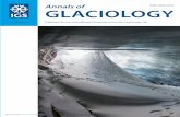 Annals of GLACIOLOGY · Masahiro Minowa, Evgeny A. Podolskiy, Shin Sugiyama Tide-modulated ice motion and seismicity of a floating glacier tongue in East Antarctica 57 Yuri V. Konovalov