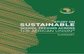 STUDY ON SUSTAINABLE · Abraham Asha Herano Wanja Kaaria STUDY ON SUSTAINABLE SCHOOL FEEDING ACROSS THE AFRICAN UNION. STUDY ON SUSTAINABLE SCHOOL FEEDING ACROSS THE AFRICAN UNION