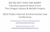 Transformational Ideas From The Oregon Values & Beliefs ...€¦ · psychology. Political ... Warmongering endorsement: “My government should do what best serves our nation’s