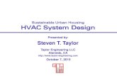 Sustainable Urban Housing HVAC System Design · 07.10.2015  · HVAC System Design . 2 . Agenda Focus • Market rate high rise condominiums • New construction • San Francisco