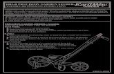 R ASSEMBLY and OPERATING INSTRUCTIONS€¦ · Remove nut, bolt, and axle (22, 18, & 25) from frame. Insert axle through rear wheel (17), place between frame, and line up with holes